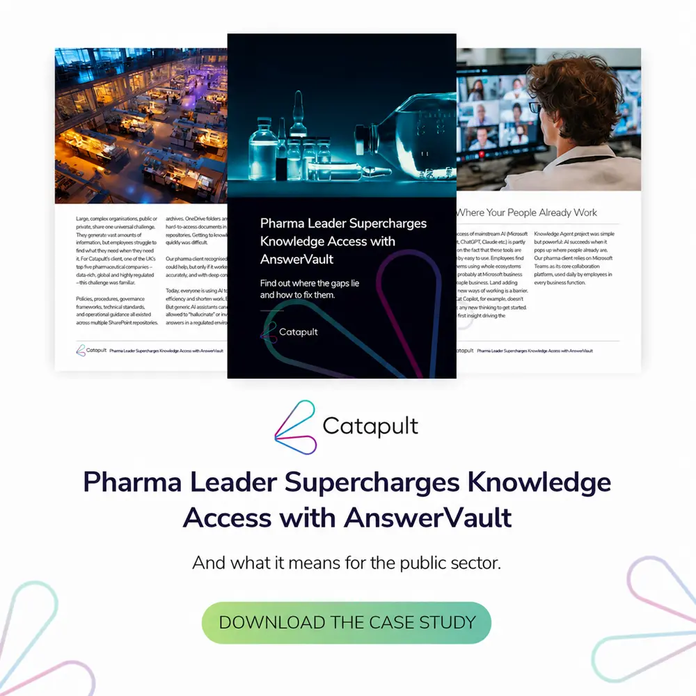 Pharma Leader Supercharges Knowledge Access with AnswerVault