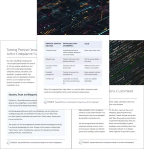 KnowledgeAgent An AI Step Change for Financial Services
